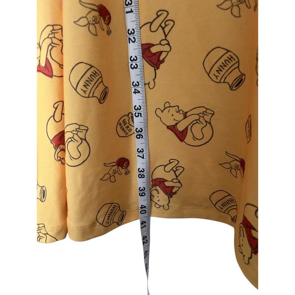Her University Disney Winnie the Pooh Hunny Pot Dress Juniors Size XXXL Yellow - Picture 12 of 13